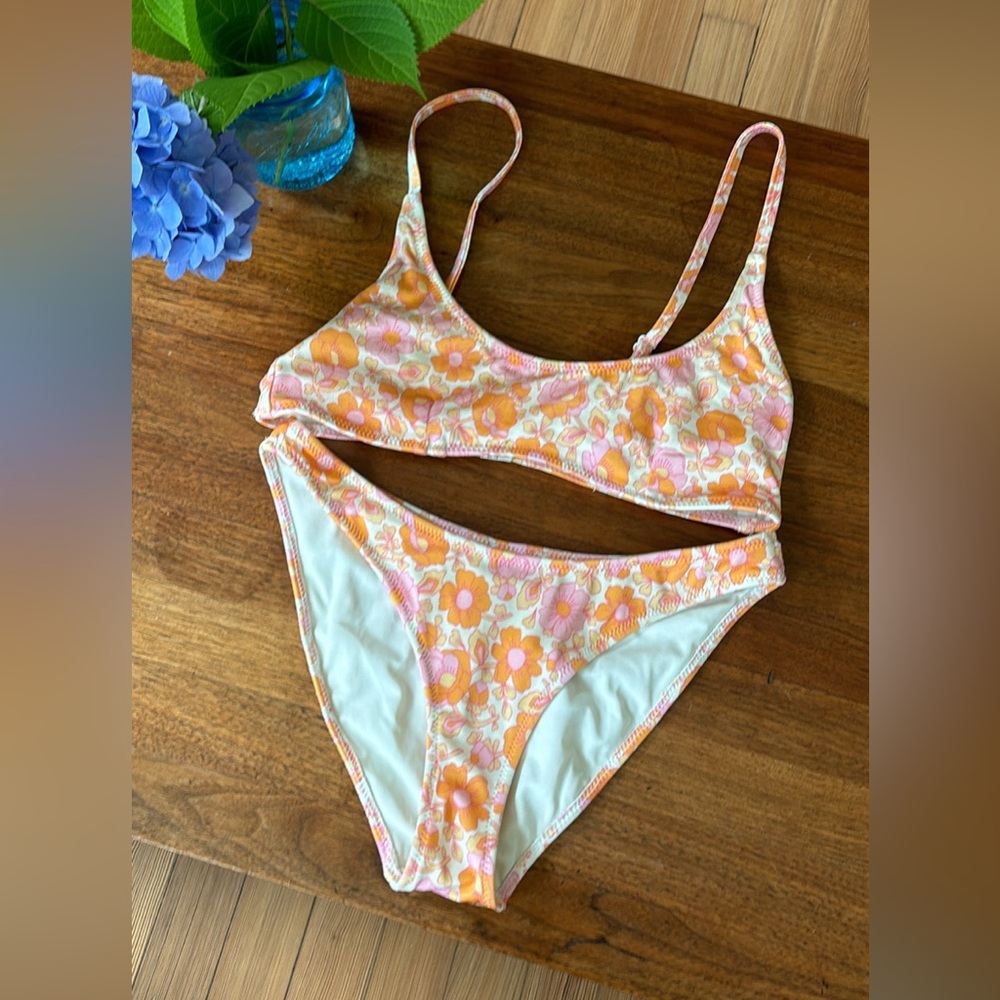 Triangl Floral Bikini Set